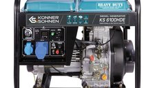 Generator diesel Konner Sohnen KS 6100HDE EURO V - Putere si fiabilitate