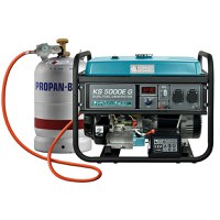 Generator pe gaz benzina   Konner  Sohnen   KS 5000E G - 1