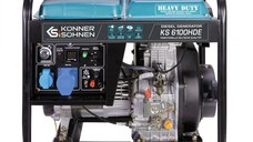 Generatore diesel Konner  Sohnen KS 6100 HDE (EURO V)