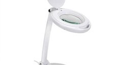 Lupa cu iluminare Velleman VTLLAMP6, 30 LED-uri, 5x