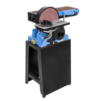 Masina de slefuit cu banda si disc plus stativ GBTS1100 Gude 38352, 1100 W, 1500 rpm - 1