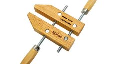 Menghina de tamplarie Rox Wood 153ROX0035 cu falci din lemn, 120 mm