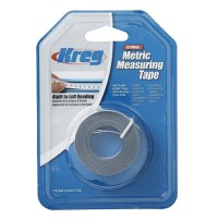 Metru banda cu adeziv Kreg KMS7728, gradatie dreapta-stanga, 3.5x12 mm - 1