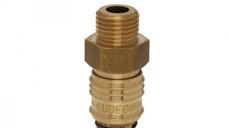 Mini cupla rapida cu filet exterior Ludecke ESM14A, 1 4  , O6 mm