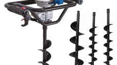 Motoburghiu cu 3 burghie EB1700 Scheppach 5904702904, 1.77 Cp, O100-200 mm