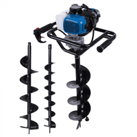Motoburghiu cu 3 burghie EB2000 Scheppach 5904704903, 1.97 Cp, O100-200 mm - 1