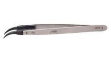 Penseta antistatica cu varf indoit JeTech ETT-3, 130 mm