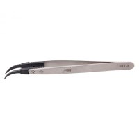 Penseta antistatica cu varf indoit JeTech ETT-3, 130 mm - 1