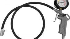Pistol pentru umflarea anvelopelor cu manometru Gude 2831, 12 bari