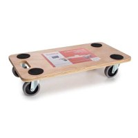Platforma cu roti pentru transport mobila Toolland QT106, 560 x 285 x 110 mm, 150 Kg - 1