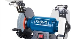 Polizor de banc dublu cu functie de polizare si slefuire SM200AL Scheppach 5903110901, 500 W, O200 mm