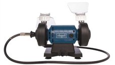 Polizor de banc HG35 Scheppach 5903112901, 120 W, 11000 rpm cu accesorii incluse