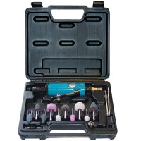 Polizor pneumatic Gude 40032, 1 4  , 22000 rpm, set 15 piese - 1