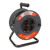Prelungitor electric pe tambur Perel LECR25N3, 25 m - 1