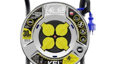 Prelungitor electric profesional pe tambur KEL 99455 H07BQ-F, 30 metri