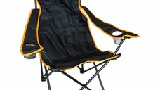 Scaun Pliabil ROX Wood 153CAMP0315 pentru Camping, Dimensiuni 820 x 570 x 940 mm