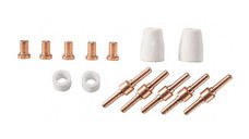 Set accesorii pentru aparat de taiat cu plasma  PLC40  Scheppach 7906600706, 14 piese