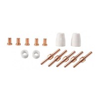Set accesorii pentru aparat de taiat cu plasma  PLC40  Scheppach 7906600706, 14 piese - 1