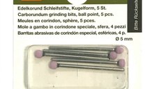 Set biaxuri din corindon de forma sferica Micromot Proxxon 28772, O5 mm, 5 bucati