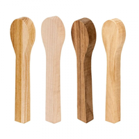 Set blocuri din lemn pentru modelat lingurite Beavercraft BB3, 4 piese - 1