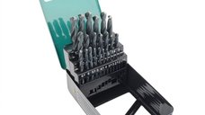 Set burghie pentru metal Mannesmann 54341, O1-13 mm, 25 piese