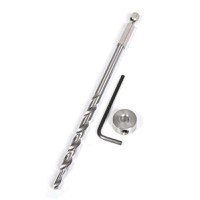 Set burghiu, inel si cheie imbus pentru gaurire la unghi in lemn Kreg KJD-DECKBIT, 3 piese - 1