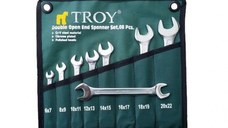 Set chei fixe Troy 21508, O6-22 mm, 8 piese