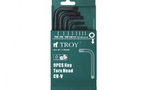 Set chei imbus Torx Troy 26200, T10-T50, 9 piese