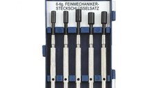 Set chei precizie tubulare pentru ceasornicar Mannesmann 1135-6, O3-5 mm, 5 piese