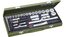 Set chei tubulare Proxxon 23040, 1/4 - 1/2, 56 piese de inalta calitate