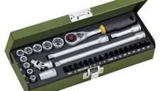 Set chei tubulare Proxxon 23078, 1/4 inch, 32 piese de calitate superioara
