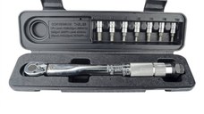 Set cheie dinamometrica si capete tubulare cu bit Mannesmann 18314, 1 4  , 5-25 Nm, 8 piese