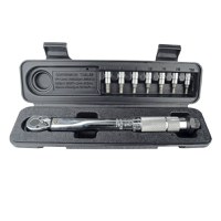 Set cheie dinamometrica si capete tubulare cu bit Mannesmann 18314, 1 4  , 5-25 Nm, 8 piese - 1