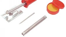 Set ciocan de lipit si accesorii Mannesmann 49116, 30 W, 5 piese
