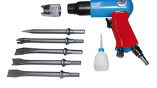 Set ciocan pneumatic si dalti Gude 75180, 6 piese