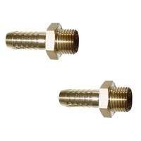 Set conectori pentru cuplare furtun AG Gude 41060, 1 4  , O9 mm, 2 bucati - 1