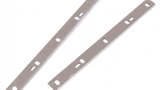 Set cutite HSS pentru masina de rindeluit si degrosat HMS1080 Scheppach 7902200608, 2 bucati