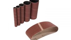 Set de banda si cilindri de slefuire GSBSM 450 Gude 38365, K150, 6 piese