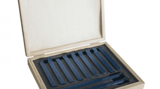 Set de cutite pentru strunjire metal de diferite forme Gude 48133, 11 piese