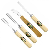 Set de dalti profesionale pentru lemn Kirschen 3424000, 200 mm, 4 piese - 1