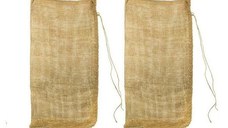 Set de saci din iuta Dema 15602, 65x115 cm, 2 bucati