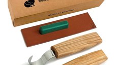 Set de sculptura in lemn BeaverCraft S01, 4 piese