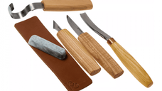 Set de sculptura in lemn BeaverCraft S49, 6 piese