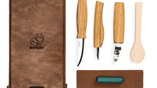 Set de sculptura in lemn, in cutie BeaverCraft S13book, 6 piese