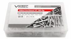 Set dibluri si burghie VT160 Vintec 74528, 163 piese