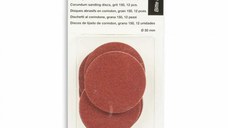 Set discuri abrazive autoadezive pentru LHW Proxxon 28550, O50 mm, granulatie K150, 12 bucati