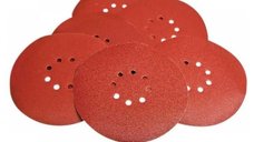 Set discuri abrazive pentru masini de slefuit gips carton Evolution 078-0090-4470, O225 mm, granulatie 80, 6 piese