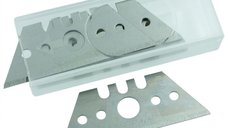 Set lame de rezerva tip trapez pentru cuttere profesionale Martor 5232, 10 bucati