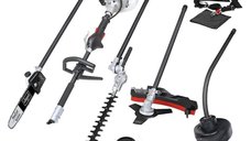 Set motocoasa pe benzina 5 in 1 MTC42-5P Scheppach 5904809904, 1.5 Cp