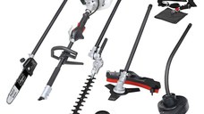 Set motocoasa pe benzina 5 in 1 MTC42-5P Scheppach 5904809904, 1.5 Cp